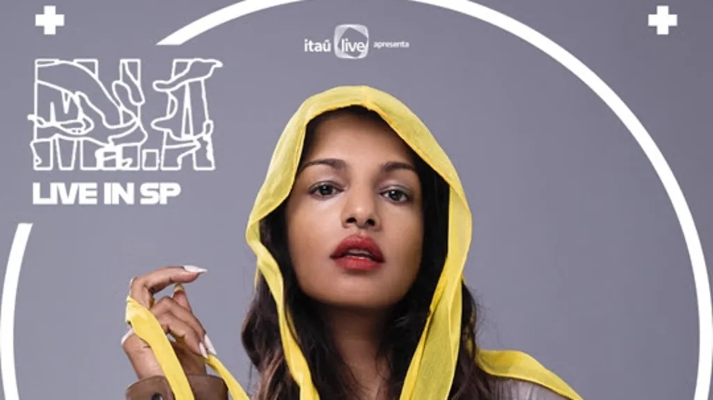 M.I.A. faz show em São Paulo nesta segunda-feira (2), no Cine Joia