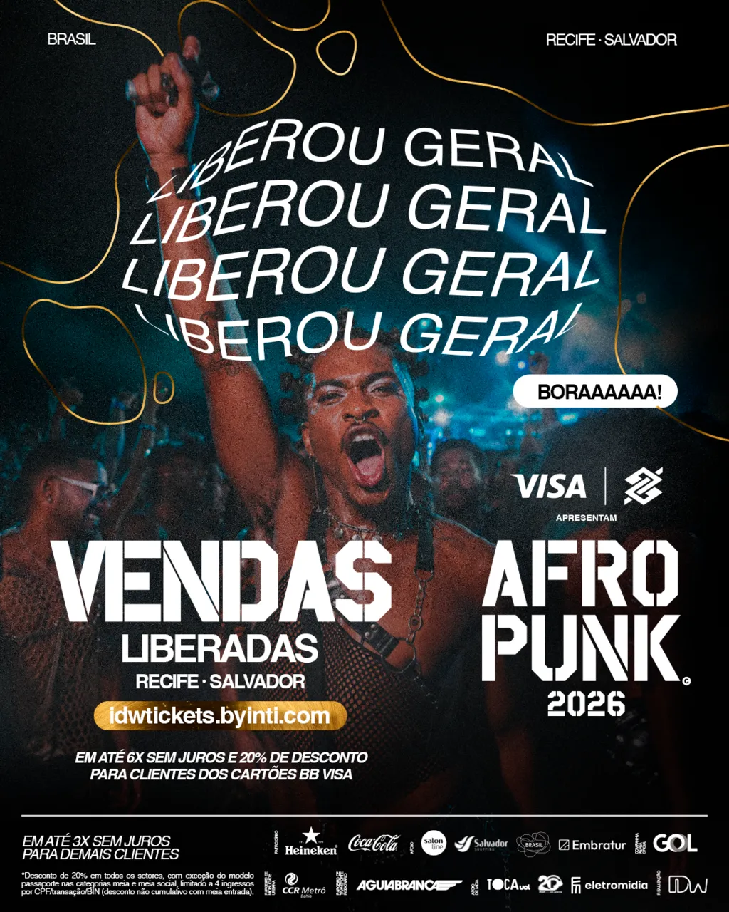 AFROPUNK inicia vendas gerais para as três cidades: Rio de Janeiro, Recife e Salvador