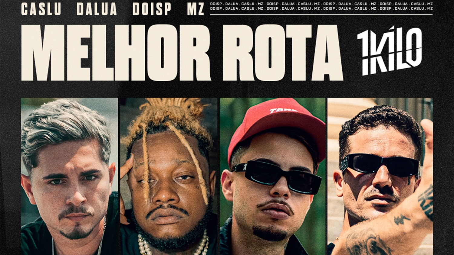 “Melhor Rota”: DaLua faz feat com Caslu, DoisP e MZ