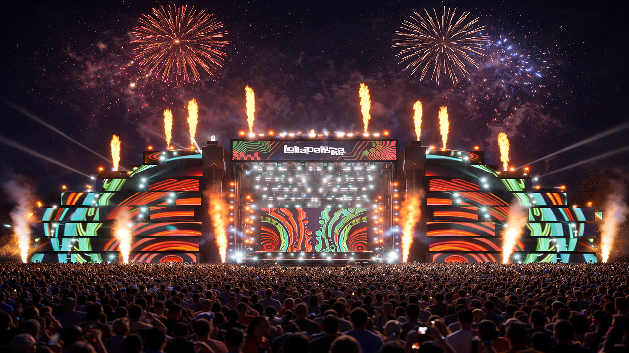 Lollapalooza Brasil 2026 divulga nova cenografia do Palco Perry’s by Fiat